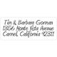 Carmel Rectangle Address Labels Image 2 of 2